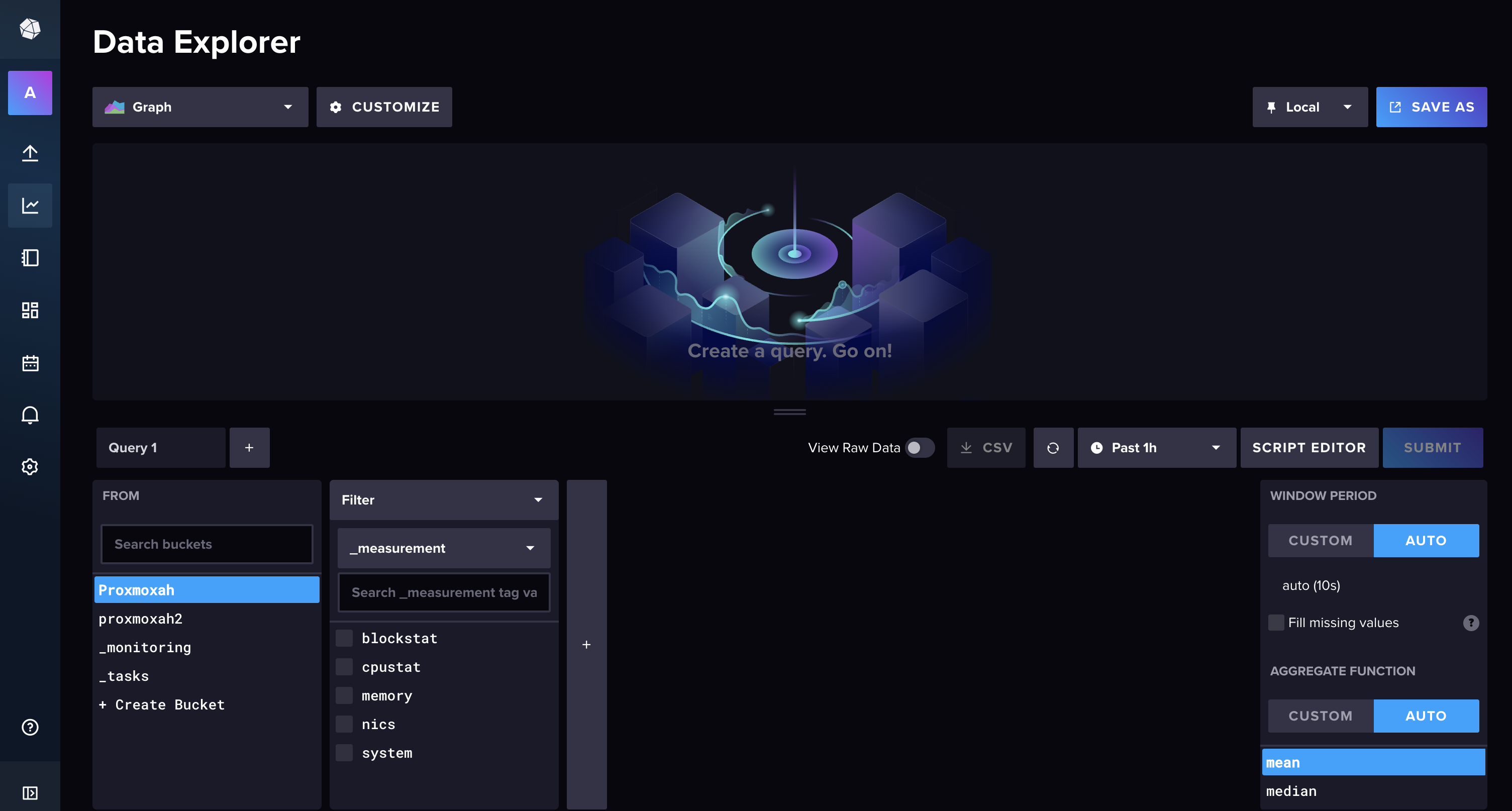 InfluxDB Dashboard